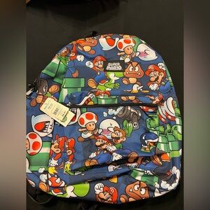 Super Mario Bros school back pack